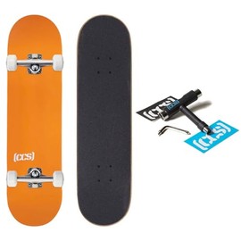 [CCS] Logo Skateboard Complete - Orange - 8.25"