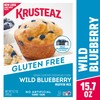 Krusteaz Gluten Free Baking Mix, Wild Blueberry Muffin Mix, Gluten