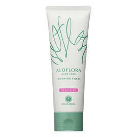 House of Rose Aloflora Acne Care Washing Foam, 4.2 oz (120 g), Skin Care, Facial Cleansing Foam, Medicated Pigment, Acne, Made in Japan