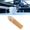 10pcs 3D Printer Extruder Brass Nozzles High Temperature Resistance Wear