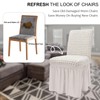 NICEEC High Stretch Chair Covers for Dining Chairs Covers Set