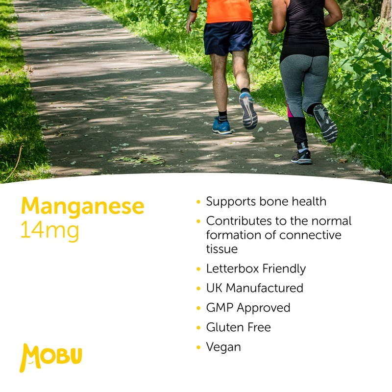 Manganese 14mg 120 Tablets | Joint Support Cartilage & Bone