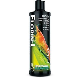 Brightwell Aquatics Florin I – Liquid Iodide Supplement for Ornamental Shrimp and Planted Freshwater Aquariums
