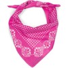 styleBREAKER 01016201 Women's Triangular Scarf Cotton with Floral Pattern, Multifunctional