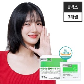 Skinny Lab Applephenon Green Apple Diet Tablets for 12 weeks (6 boxes), single option / 스키니랩 애플페논 풋사과 다이어트 정제 12주분(6박스), 단일옵션