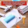 Nuogo 120 Pcs 6 Inch Foam Paint Roller Mini High