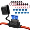 10 Pack 14 AWG Inline Fuse Holder - 12V-DC ATC/ATO