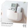 FUNOMOCYA Wall Remote Control Holder Tv Remote Holder Partitioned Storage