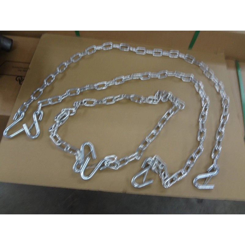 3 Heavyduty 60inch Steel Boat Trailer Safety Chain With Spring