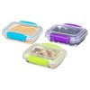 Sistema KLIP IT Accents Collection Food Storage Containers, 6.7 oz./0.2
