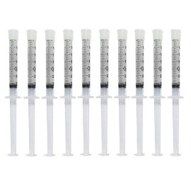 Teeth Whitening Gel Syringe Dispensers 22% Carbamide Peroxide, 10 Tooth Bleaching Gel 3ml Syringes