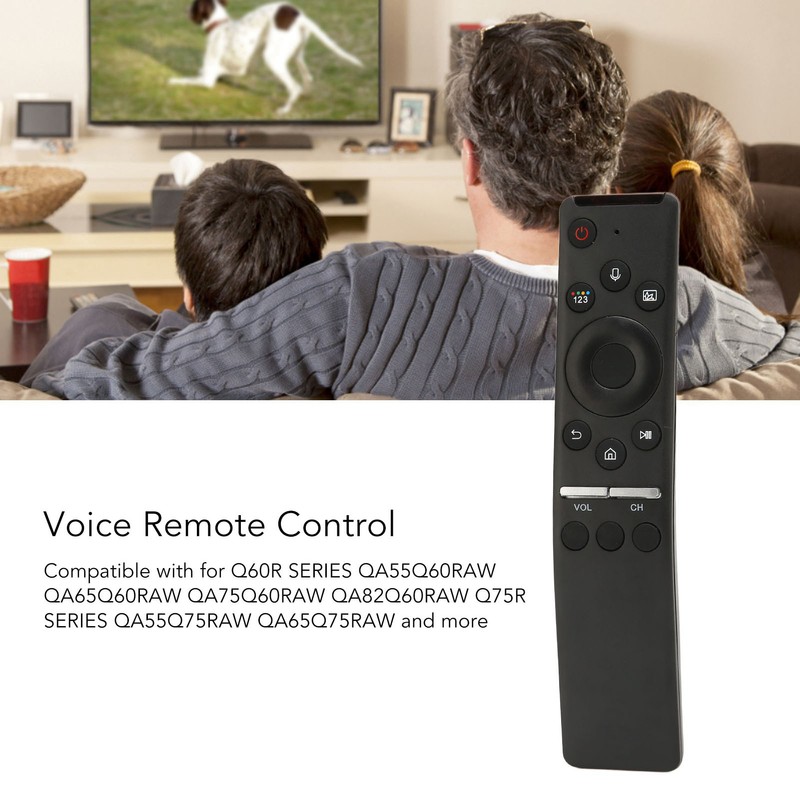 Voice TV Remote Control Replacement for Q60R SERIES QA55Q60RAW QA65Q60RAW