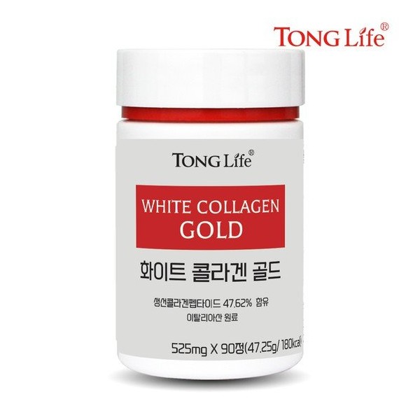 TongLife-Low molecule marine edible collagen-Collagen Gold-90 tablets 3 months-1 bottle / 통라이프 TongLife-저분자 마린먹는콜라겐-콜라겐골드-90정 3개월-1병