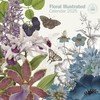 2025 Royal Botanic Gardens Kew, Floral Illustrated Wall calendarll: Plastic