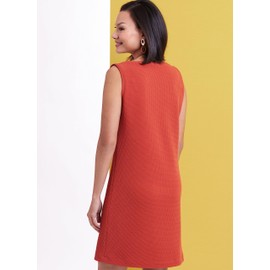 Butterick Misses' Unlined Jacket or Vest, Belt, Knit Top, Fitted Dress and Fitted Pants Sewing Pattern Kit, Design Code B6948, Sizes 8-10-12-14-16