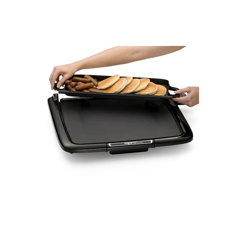 Presto 07023 XL Cool-Touch Electric Griddle and Warmer Plus