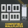 Faith [10-Pack] 3-Way Decorator Paddle Wall Light Switch, 15A 120/277V,