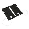 2pcs Conductive Wristband Reduce Pain Swelling Silver Fiber Elastic for