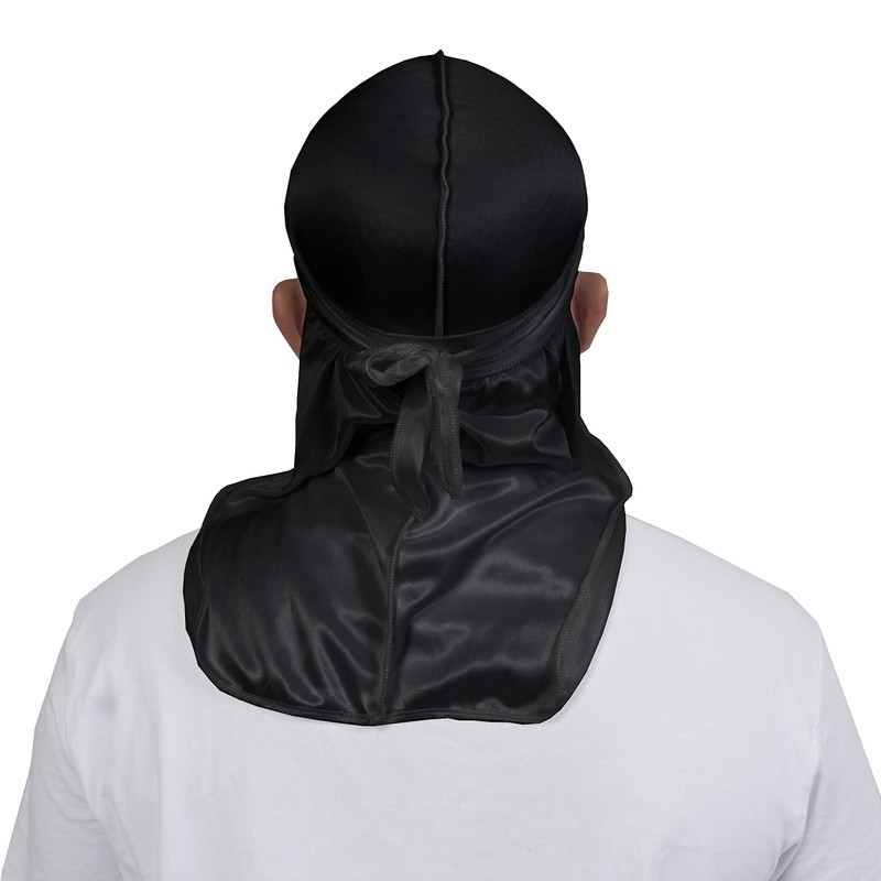 4 piezas sedosas Durags para hombres 360 ondas, diseño de