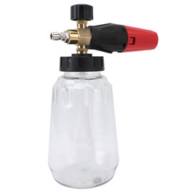 Ausla Autowaschschaum-Sprühschaum-Kanonen-Autowaschpistole 1000 Ml Mehrzweck-Hochdruckscheibe mit Einstellbarer Knopfdüse für Autos Motorräder Motorräder SUVs SUVs