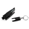 Skoda 6U0087010 Key Ring Belt Cutter Window Breaker, black, Unit