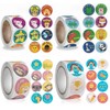4 Rolls Reward Stickers for Kids, 2000 Pcs Teacher Motivational