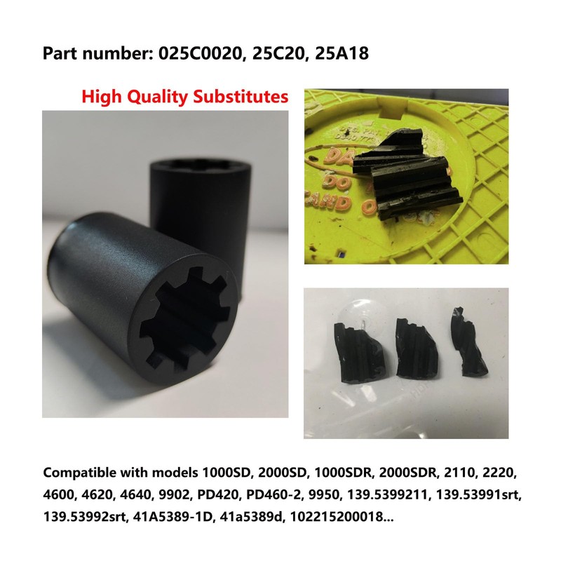 Garage Door Opener Coupler, 25A18 25C20 Sprocket Coupler for Screw