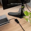 Monkey Ladder USB-C to VGA Converter USB-C/M-VGA/H, Plastic, Black, 10