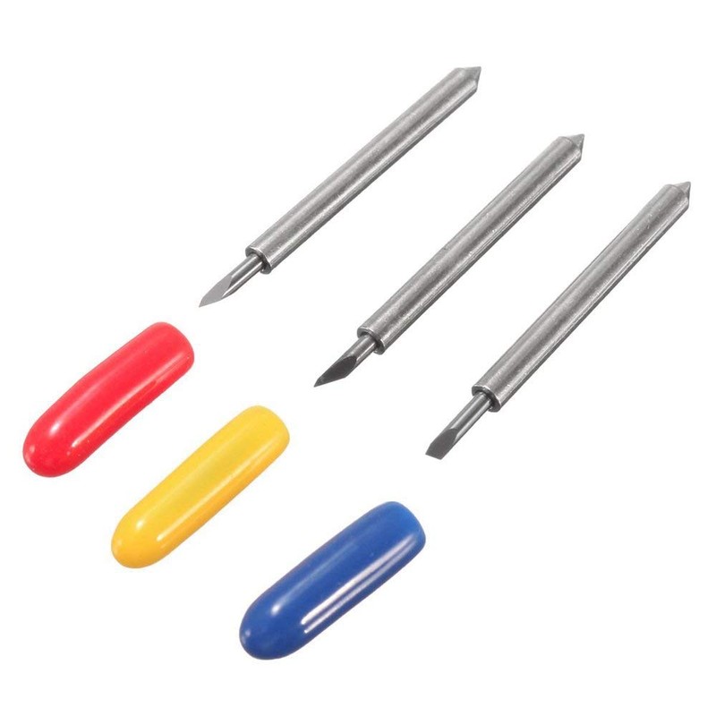 GAOHOU 15pcs 30/45/60 Degree Vinyl Cutter Blade for Roland Cutting