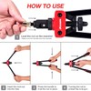 AOBEN 14" Rivet Nut Tool, Professional Hand Rivet Nut Setter