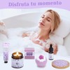 Regalos de Cumpleaños para Mujeres, Set de baño de lavanda