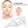 Regla de cejas reutilizable herramienta medición profesional para microblading moldeador