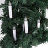 10x LED Flameless Cordless Candles Light with Clips Home Wedding