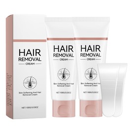 2 Stück Power Effect Hair Removal Cream, Hair Removal Cream for Stubborn, Geeignet für Arme, Beine, Achselhöhlen, Bikinizone usw, Fast & Effective, Für alle Hauttypen Geeignet