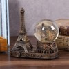 Antique Ferris Wheel Snow Globe Collectibles, Paris France Eiffel Tower