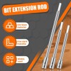 BOFRHME Forstner Bit Extension for 3/8Inch Round Shank, High-Carbon Steel