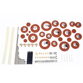 Dilwe Alto Saxophone Repair Tools, Alto Sax Musical Instrument Screws Pad Nut DIY Accessories