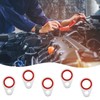 XIHIRCD 60pcs Car A/C Compressor Gasket Kit, Nitrile Rubber O-Rings,