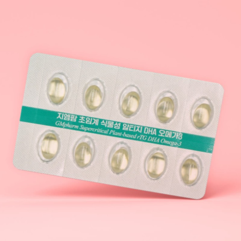 GM Pharm Vegetable Eye Omega 3 DHA Women's Nutrient 60