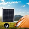 30W Solar Panel 5V Dual USB Monocrystalline Silicon Solar Cell