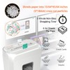 Bonsaii Quiet Cross-Cut Shredder, Ideal for Home Offices, Low-Noise Shredder,