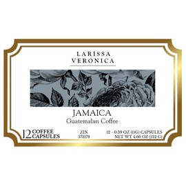 Jamaica Guatemalan Coffee (Single Serve K-Cup Pods) (Gourmet, Naturally Flavored, Whole Coffee Beans) (12 pods, ZIN: 573178) - 2 Pack