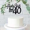 Decoración para tarta con texto en inglés "Holy Sh*t I'm