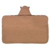Organic Cotton Hooded Bath Towel (Tan)
