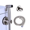 Handheld Bidet Sprayer for Toilet - Brushed Nickel & Stainless