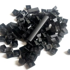 Replacement Keys Caps for G512 SE and G PRO X G413 G710+ Mechanical Gaming Keyboard (Full Sized Black)