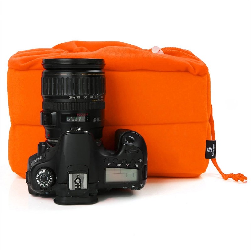 Koolertron Padded DSLR Camera Insert Shockproof Camera Bag Insert Camera