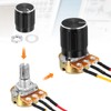 sourcing map 5 Pack WH148 Potentiometer B1K Ohm Single-Joint Variable
