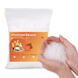 Stuffing Beads, 3.5oz Weighted Pellets for Stuffed Animals, Craft Rubber Beads for Stuffing Animals, Heavy Filler for Crafts - 100g