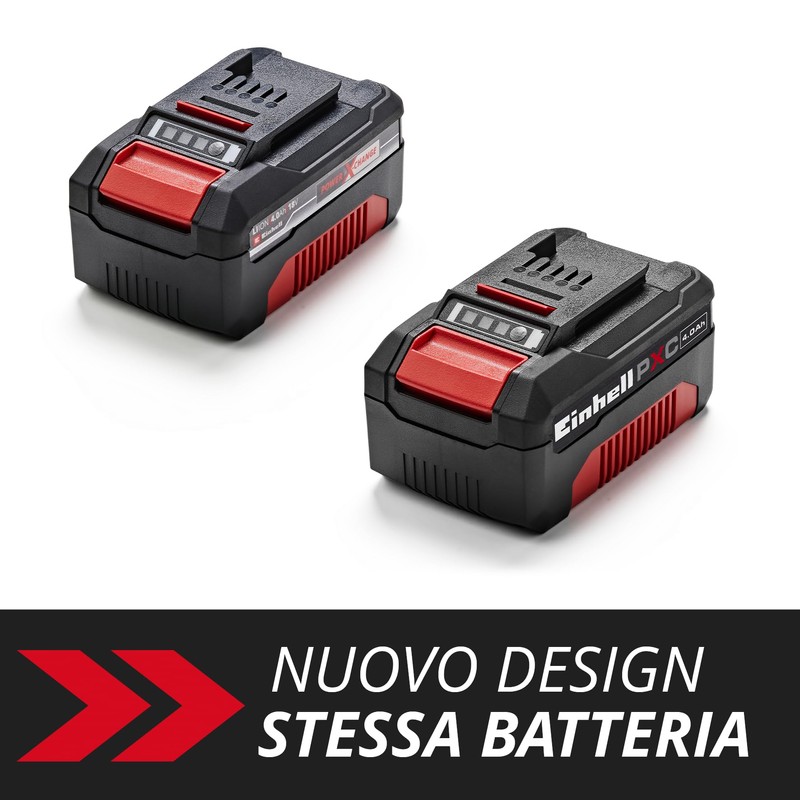 Einhell 4511396 Batteria Ricaricabile Agli Ioni Di Litio, 4000 Mah,